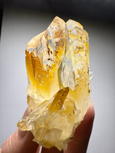 Load image into Gallery viewer, High Grade Golden Iron-Stained Himalayan Quartz Cluster | Rare Pakistan Mineral Specimen | Collector Display Crystal