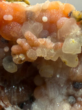 Load image into Gallery viewer, “Goblin Chalcedony” Pink & Orange Druzy Botryoidal Stalactites— Tichka Massif, High Atlas, Morocco