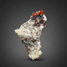 Load image into Gallery viewer, Natural Vanadinite on Matrix | Collector Mineral Specimen | Morocco