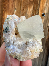 Load image into Gallery viewer, Golden Yellow Diamond Calcite with Pearl Heulandite | Premium Zeolite District Specimen (India)