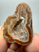Load image into Gallery viewer, Polished Malawi Agate Half – High-Grade African Banded Agate Display Specimen