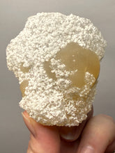 Load image into Gallery viewer, Rare Botryoidal Yellow Fluorite on Quartz Matrix Collector Mineral Specimen – Maharashtra, India
