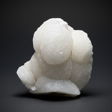 Load image into Gallery viewer, High-Grade “Dream Cloud” Druzy Chalcedony Stalactite — Maharashtra, India (Collector Display Specimen)
