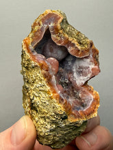 Load image into Gallery viewer, “Goblin Chalcedony” Pink & Orange Druzy Botryoidal Stalactites — Tichka Massif, High Atlas, Morocco