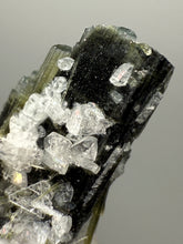 Load image into Gallery viewer, Blue and Dark Green Cap Stak Nala Tourmaline on Cleavelandite Matrix – Haramosh Mountains, Pakistan