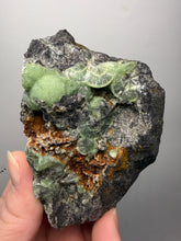 Load image into Gallery viewer, High-Grade Green Wavellite Collectors Specimen - Radiating Botryoidal Crystal Formation - Arkansas, USA