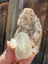 Load image into Gallery viewer, Yellow Diamond Calcite + Pearl Heulandite • Maharashtra, India