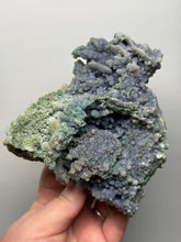 Load image into Gallery viewer, 5.2” Indonesian Grape Agate (Radial Spray Terminated Quartz) Display Specimen | Mamuju, West Sulawesi, Indonesia