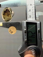 Load image into Gallery viewer, Bivalve (Pelecypoda) Fossil Sea Shell with Chalcopyrite | Mineralized Fossil Specimen | Indonesia