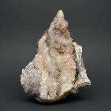 Load image into Gallery viewer, Natural Botryoidal Goethite on Druzy Amethyst Cluster | Collector Mineral Specimen | Morocco