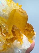 Load image into Gallery viewer, High Grade Golden Iron-Stained Himalayan Quartz Cluster | Rare Pakistan Mineral Specimen | Collector Display Crystal