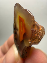 Load image into Gallery viewer, Polished Malawi Agate Half – High-Grade African Banded Agate Display Specimen