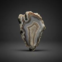 Load image into Gallery viewer, Moroccan Cream Banded Agate Sahara | High Atlas | Polished