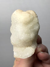 Load image into Gallery viewer, High-Grade “Dream Cloud” Druzy Chalcedony Stalactite — Maharashtra, India (Collector Display Specimen)