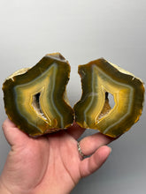 Load image into Gallery viewer, Premium Sumatra Agate Pair (Banded Chalcedony) Display Specimen | Indonesia