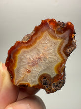 Load image into Gallery viewer, Polished Malawi Agate Half – High-Grade African Banded Agate Display Specimen