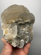Load image into Gallery viewer, LARGE Silvery Bladed “Rose” Calcite Cluster – Yaogangxian Mine, Hunan, China