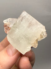 Load image into Gallery viewer, Lustrous Apophyllite over Red Heulandite (Zeolite Pocket) — Deccan Traps, Maharashtra, India