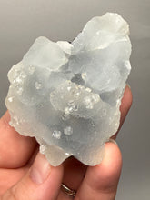 Load image into Gallery viewer, Druzy Chalcedony Stalactites with Druzy Clear Apophyllite | Maharashtra, India