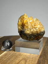 Load image into Gallery viewer, Glowing Flame Calcite Cluster from Maharashtra • High Grade