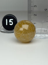 Load image into Gallery viewer, Golden Rutile Quartz (AKA Golden Angel Hair Quartz) Sphere