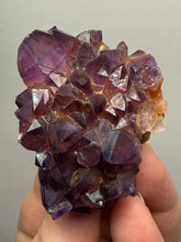 Load image into Gallery viewer, Premium Hematite-Phantom Deep Magenta Ametrine Cluster | Deccan Traps, India | Collector Mineral Specimen