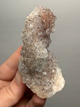 Load image into Gallery viewer, Natural Botryoidal Goethite on Druzy Amethyst Cluster | Collector Mineral Specimen | Morocco