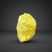 Load image into Gallery viewer, Vibrant Yellow Brucite Thumbnail Mineral Specimen | Collector Crystal from Killa Saifullah District in Balochistan Province, Pakistan