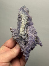Load image into Gallery viewer, 4.9” Indonesian Grape Agate (Radial Spray Terminated Quartz) Display Specimen | Mamuju, West Sulawesi, Indonesia