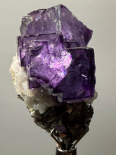 Load image into Gallery viewer, Cubic Fluorite Crystal Thumbnail Specimen | Chashan Mine, Chenzhou, Hunan, China | Collector Mineral Display