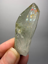Load image into Gallery viewer, Chlorite-Included Faden Quartz Cluster (Green Phantom Quartz) | Pakistan Mineral Specimen