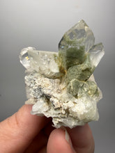 Load image into Gallery viewer, Chlorite-Included Quartz Cluster (Green Phantom Quartz) | Pakistan Mineral Specimen