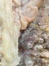 Load image into Gallery viewer, “Goblin Chalcedony” Pink & Orange Druzy Botryoidal Stalactites— Tichka Massif, High Atlas, Morocco