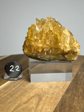 Load image into Gallery viewer, Glowing Flame Calcite Cluster from Maharashtra • High Grade
