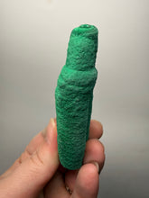Load image into Gallery viewer, 3.5” Double Druzy Malachite Stalactite — Botryoidal “Cave” Formation | DR Congo | Collector Mineral Specimen