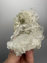 Load image into Gallery viewer, Chlorite-Included Quartz Cluster (Green Phantom Quartz) – Pakistan Mineral Specimen