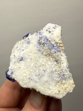 Load image into Gallery viewer, Afghan Lazurite Specimen | Deep Blue Lapis-Grade Crystal on Matrix | Collector Display Mineral