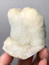 Load image into Gallery viewer, High-Grade “Dream Cloud” Druzy Chalcedony Stalactite — Maharashtra, India (Collector Display Specimen)
