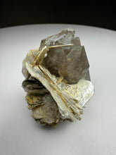 Load image into Gallery viewer, Silver Star Mica + Spessartine Garnet Origin: Shengus-Mine, Skardu, Pakistan