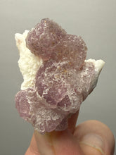 Load image into Gallery viewer, Botryoidal Lavender Fluorite on Quartz Matrix | Hunan, China | Collector Mineral Display Specimen