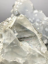 Load image into Gallery viewer, Druzy Chalcedony Stalactite with Druzy Clear Apophyllite & Optical Calcite | Maharashtra, India