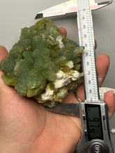 Load image into Gallery viewer, High-Grade Green Heulandite on Peach Stilbite Crystal Cluster | Deccan Traps, Maharashtra, India | Collector Mineral Specimen