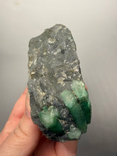Load image into Gallery viewer, Emerald Variety Green Beryl on Matrix | Northern Bahia, Brazil | Collector Mineral Display Specimen