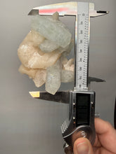 Load image into Gallery viewer, High-Grade Light Green Apophyllite on Pink Stilbite Zeolite | Indian Collector Mineral Specimen