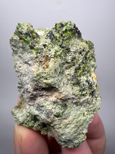 Load image into Gallery viewer, Gemmy Green Garnet on Matrix – Pakistan Collector Specimen
