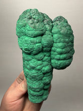 Load image into Gallery viewer, 6.4” High-Grade Malachite Stalactite “Cave” Formation | DR Congo | Mineral Collector Specimen