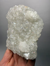 Load image into Gallery viewer, Rare Druzy Forest Green Apophyllite on Matrix | Mineral Cabinet Specimen | Deccan Traps, Maharashtra, India