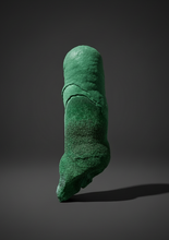 Load image into Gallery viewer, 3.3” Druzy Malachite Stalactites — Botryoidal Cave Formation | DR Congo | Collector Mineral Specimen