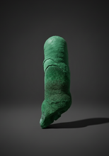 Load image into Gallery viewer, 3.3” Druzy Malachite Stalactites — Botryoidal Cave Formation | DR Congo | Collector Mineral Specimen