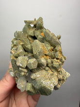 Load image into Gallery viewer, Chlorite-Included Quartz Cluster (Green Phantom Quartz) – Pakistan Mineral Specimen